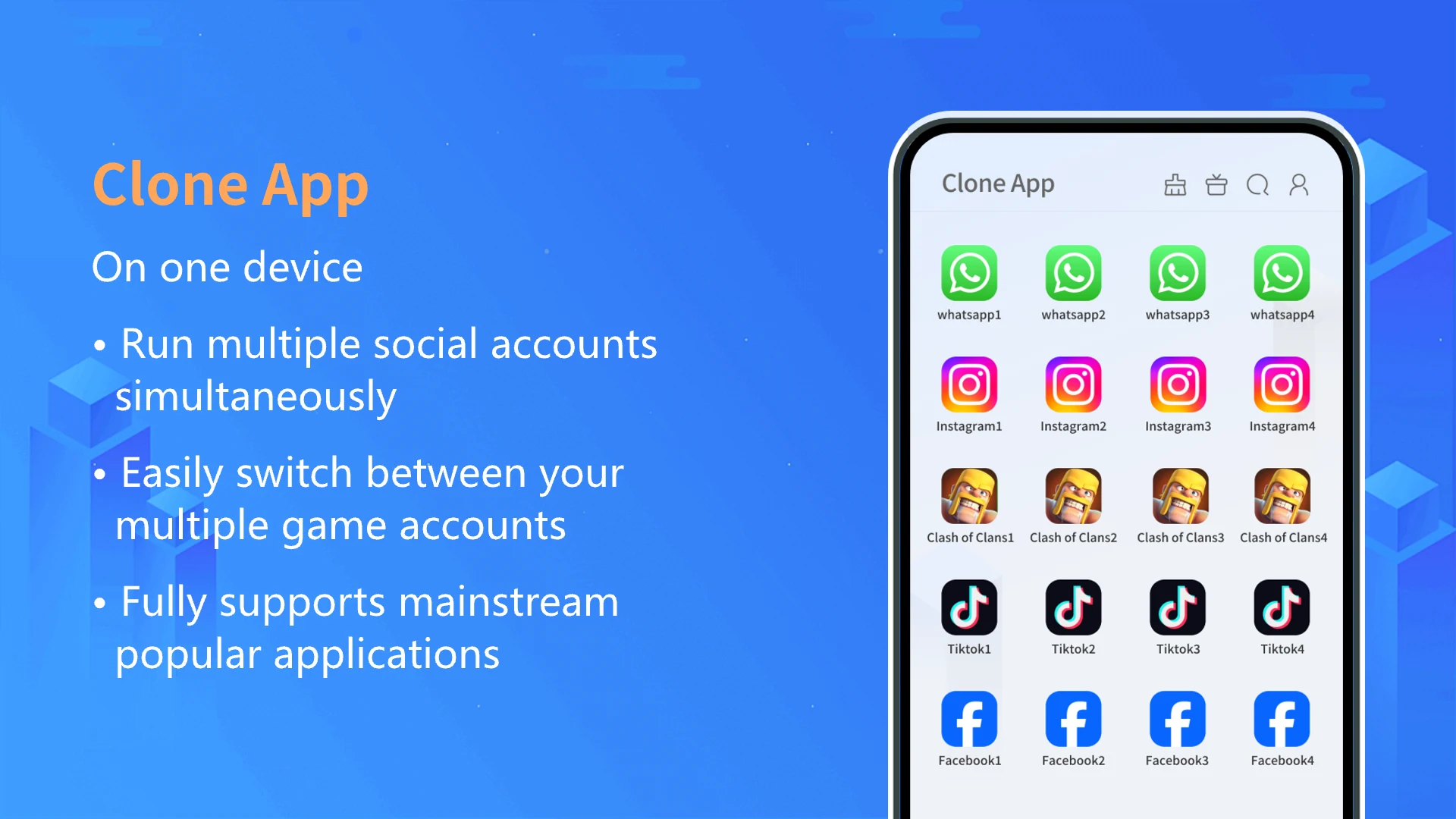 Clone App-Parallel Dual Space screenshot