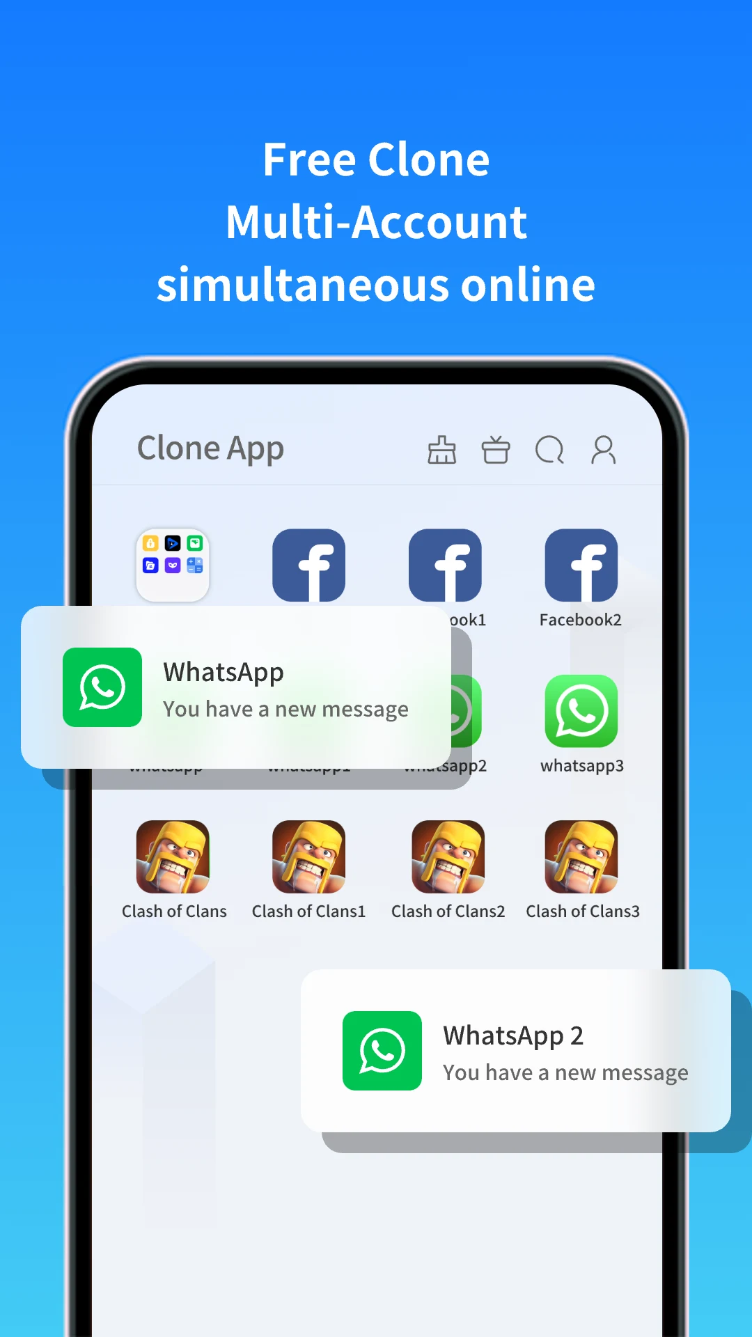 Clone App-Parallel Dual Space screenshot